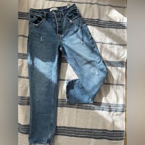 Abercrombie & Fitch High Rise Blue Jeans